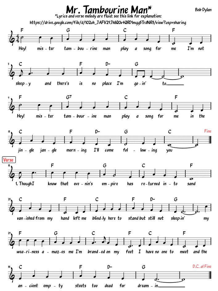 Sheet Music